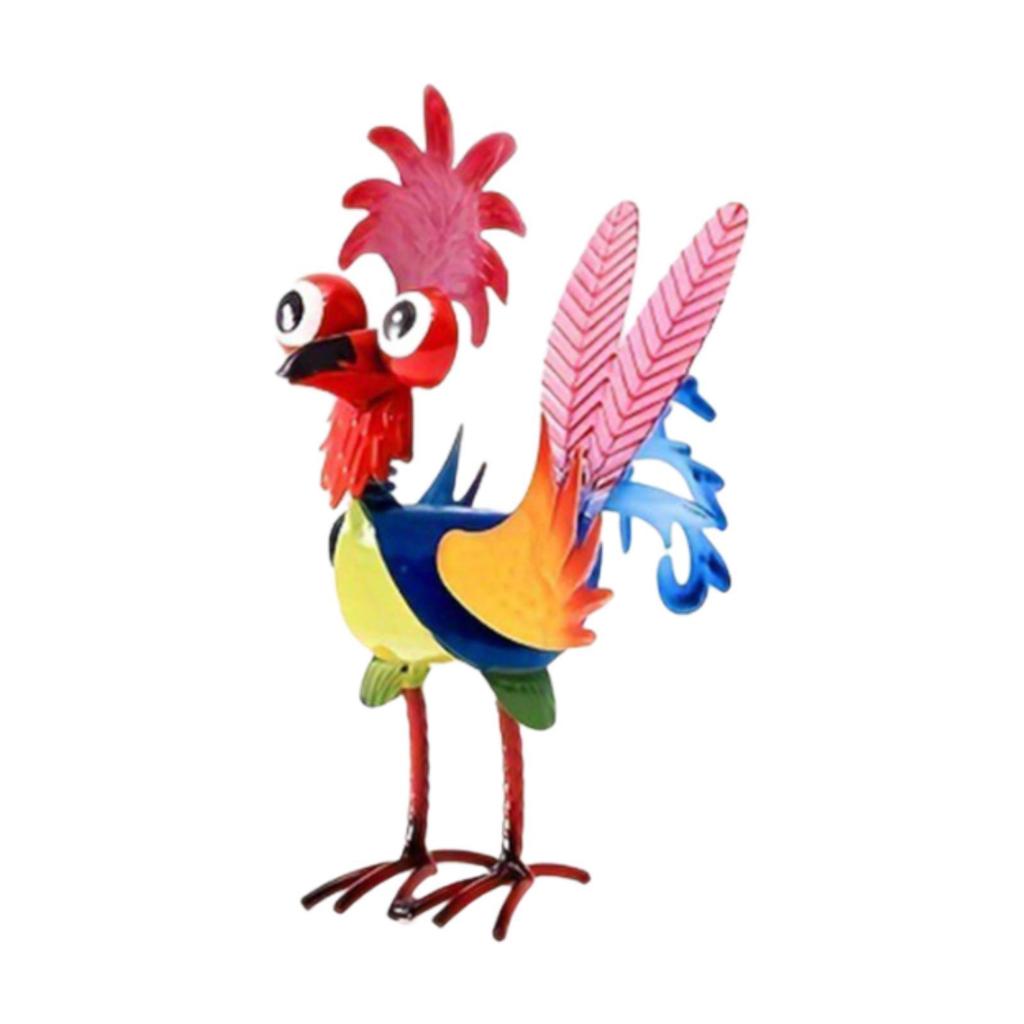 Chicken Figurine Chicken Decor Creative Garden Ornament for Patio Lawn Home