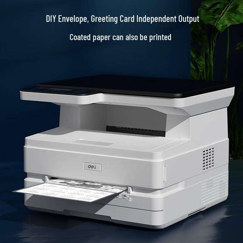 Deli M2500DN A4 Mono Laser Multifunction Printer CN Plug (adapter Included)