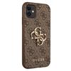 Guess Guhcn614Gmgbr Iphone 11 6.1 / Xr Brun/Brun Hardcase 4G Big Metal Logo