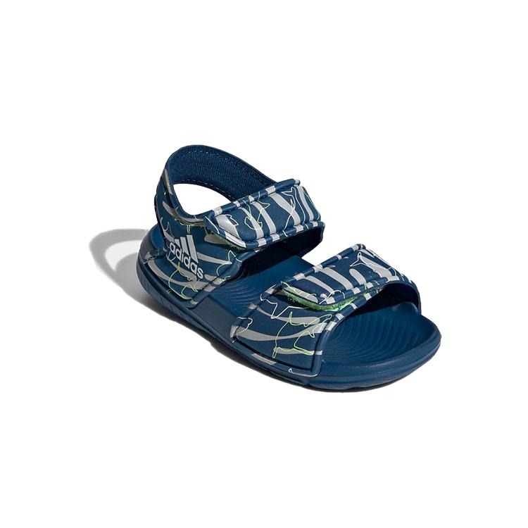 Adidas Altaswim Slip Resistant Anti Kick Slip Resistant Anti Kick Low top Toddler Shoes Blue Green Infant And Toddler F34791