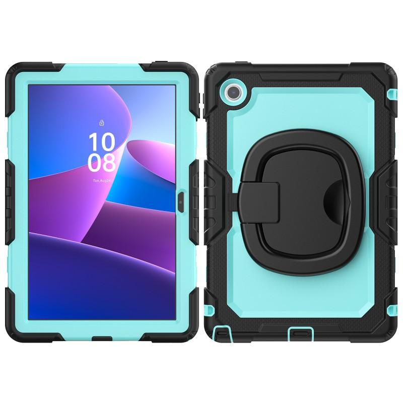 Protective Case With Rotating Stand Lenovo Tab 10.1 311XU K10C 311FU 2025 Tablet PC Silicone Cover Shockproof