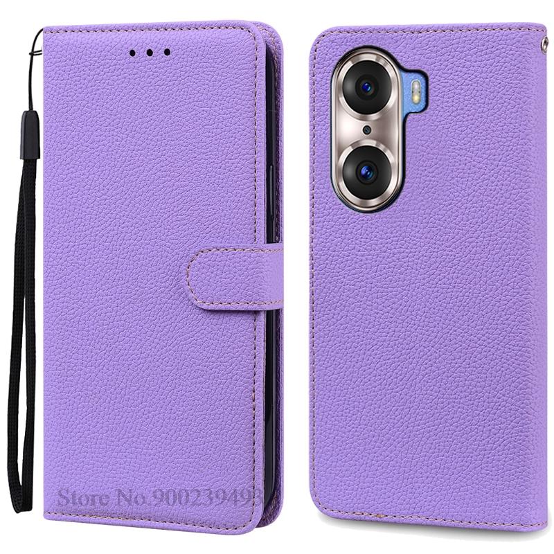 For Honor 60 Pro Case Honor 60 Case Silicone Soft Leather Flip Case For Honor 60 Pro Wallet Cover Phone Fundas Coque