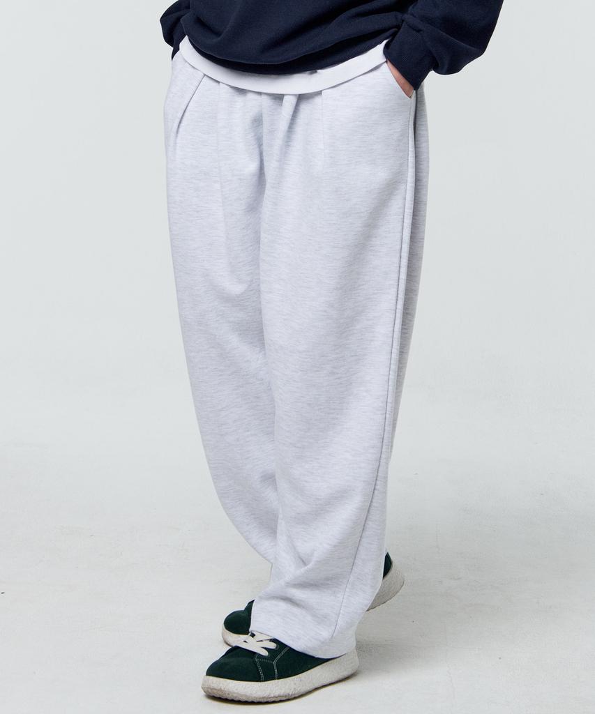 PAPERBOY Double-Pleated Wide Oversized Sweatpants 5 Colors