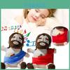 Sanft atmendes Jesus Kuscheltier für schläfrige Babys mit beruhigender Musik