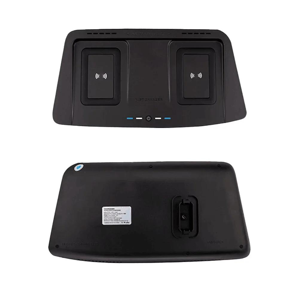 

15 Вт беспроводное зарядное устройство для Toyota Highlander 2015-2021 зарядное устройство для быстрой зарядки держатель для телефона автомобильные аксессуары интерьер