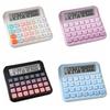 Easy To Use 12 Digits Calculator Candy Color Finance Calculator  School Stationery