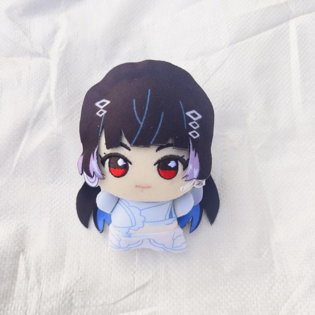 10cm School Idol Master Plush Cartoon Anime Plushie Ume Hanami Hiro Shinosawa Stuffed Figure Model Room Decor Toys Doll Kid Gift