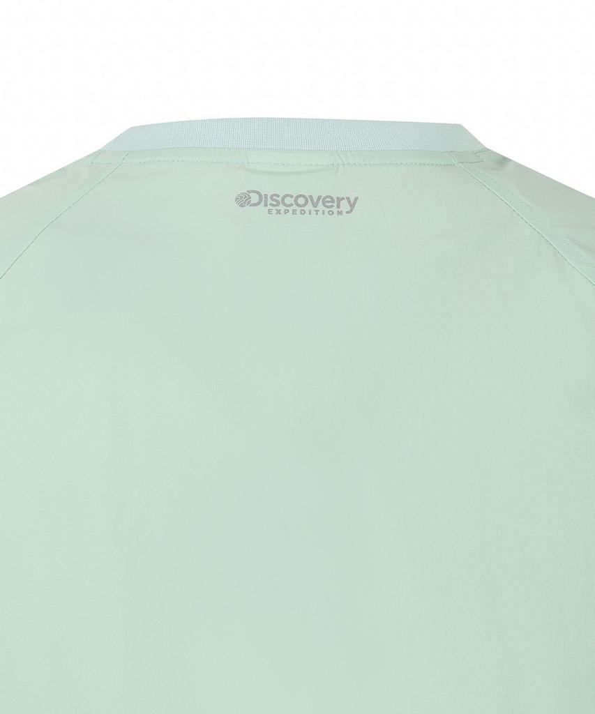 DISCOVERY EXPEDITION Women'S Freshvent Raglan Woven Short Sleeve T-Shirt (L/Mint)