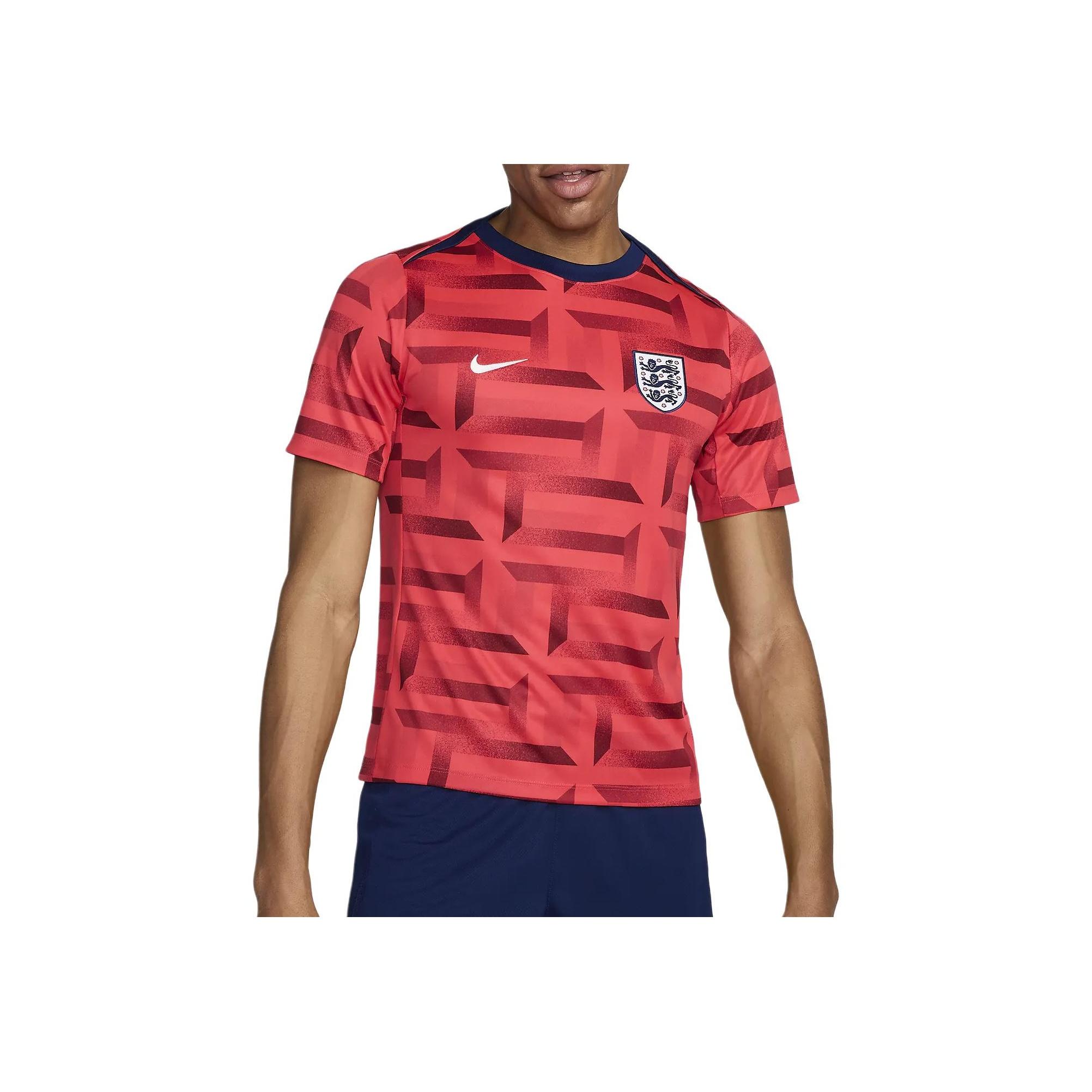 

Nike Футболка мужская Dri-FIT Sport England Academy Professional Pre-Match с коротким рукавом, влагоотводящая, с короткими рукавами, FJ2725-660 L