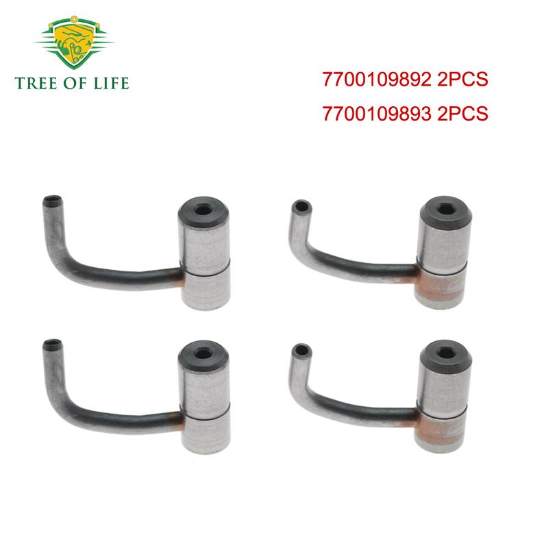 4X New Piston Cooling Oil Jet For Renault F9Q Opel Nissan 1.9D 1.9dCi 1.9dTi 1998 1999 2000 2001-2010 7700109893 7700109892
