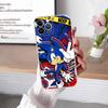 S-SonicS Anime Handyhülle Für IPhone 17 16 15 Plus 14 13 Mini 12 11 Pro Max Weiche Hülle