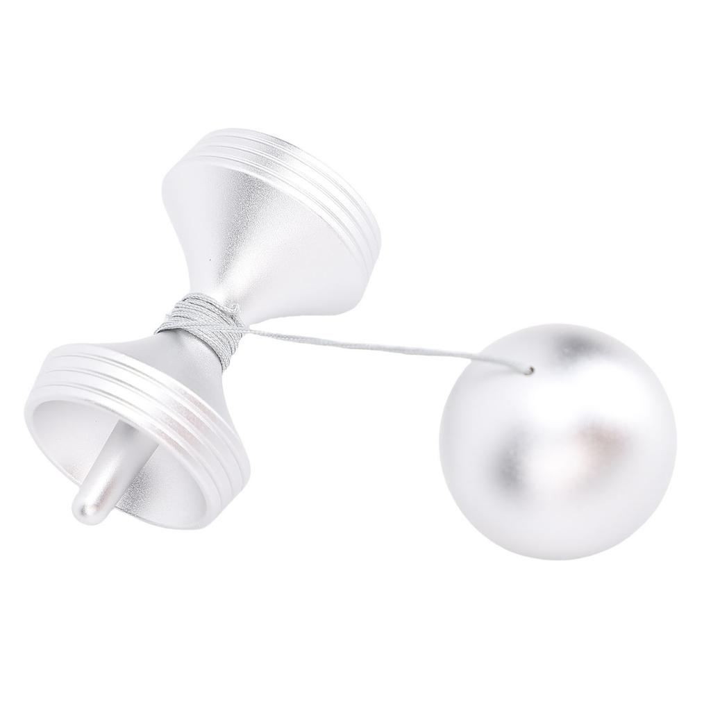 Desk Toy Stress Relief Rotating Gyroscope Desktop Decompression Toy with Silicone Cover for Office