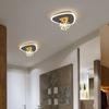 2024 New Aisle Ceiling Light Home Decor Living Room Dining Table Bedroom Closet Cloakroom Corridor Modern Small Ceiling Lamp