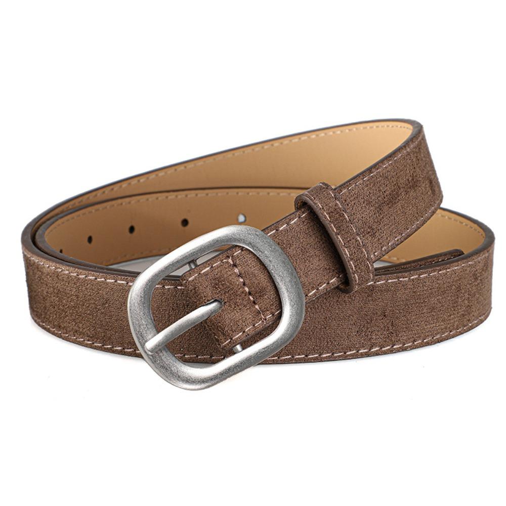 Luxus Design Damen Taillengürtel Vielseitiger Breiter Bund Wildledergürtel Mantel Rock Dekoration