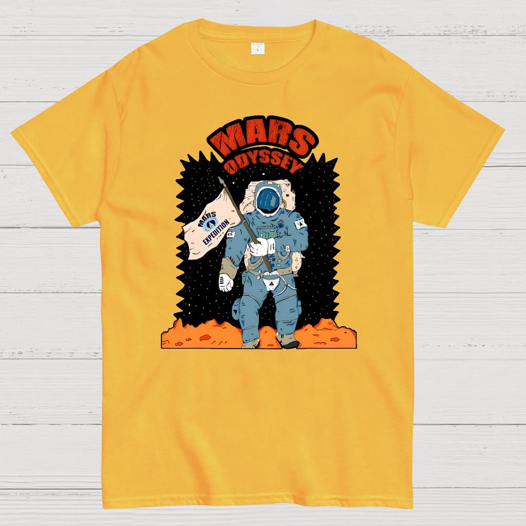 Mars Odyssey Cotton Summer Casual Cool Loose T-Shirt