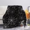 Halloween Spider Web Flannel Blanket Children Adult Gifts Blanket Office Blanket