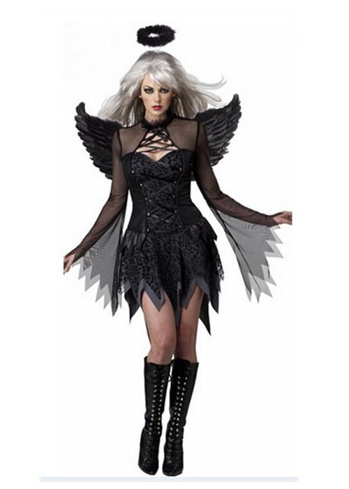 Halloween costume angel cosplay costume devil costume witch costume angel wings Muse cosplay