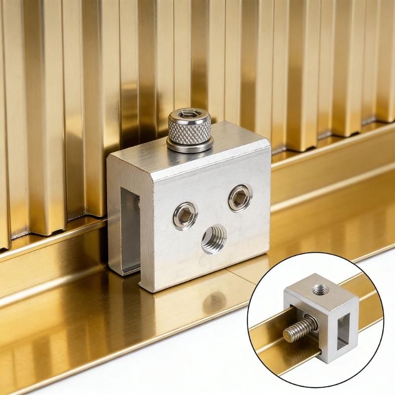 Strong Metal Roof Clip Works With Sun Racks And Ice Management Systems Easy To Install