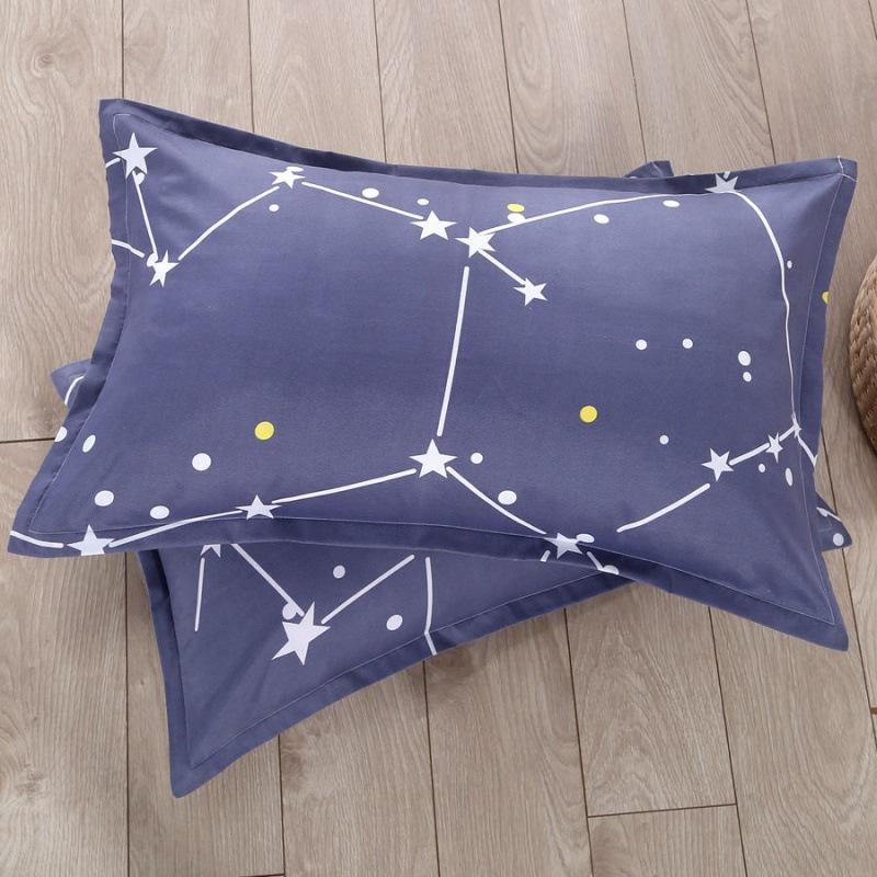 Постельное белье Модная печать Наволочка Домашняя наволочка Студенческое общежитие Наволочка 48X74см 1pc