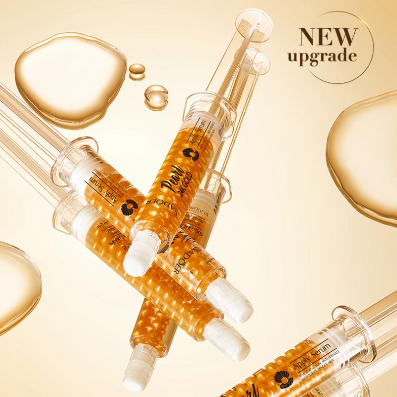 Ser de Apă cu Colagen și Perle de Aur 24K SADOER Hidratant și Hidratant