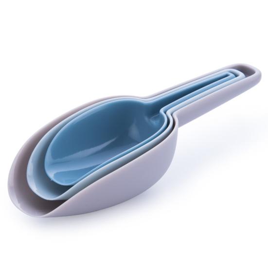 3Pcs Measuring Scoop Kitchen Food Coffee Bean Flour Cereal Popcorn Spoon Shovel Sale Goods