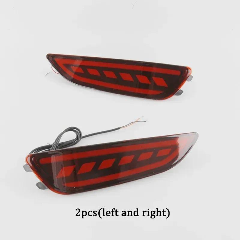 Car LED Rear Bumper Lamps For Hyundai Accent Hatchback 2010-2016 Brake Light Turn Signal Backup Reflector Taillights Fog lamp