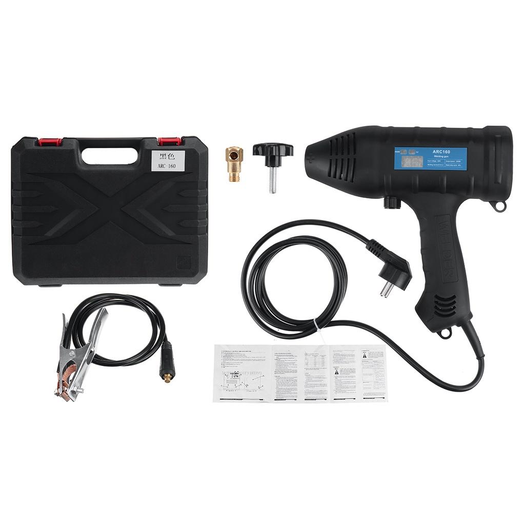 10-160A 2200W Electric Arc Welding Machine Portable Automatic IGBT ARC Inverter Welding Digital Intelligent Welder