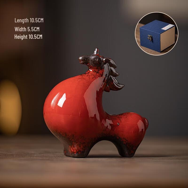 Керамическое украшение лошади династии Тан от JINGRUIXIANG