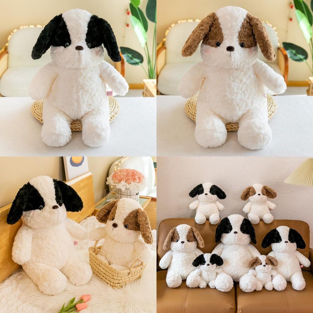 Beagle Plush Toy Cartoon Pet Stuffed Animal Brown Black Children Birthday Gift