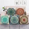 Home Decor Colorful Mandala Pattern Digital Print Pillowcases Pattern Cushion Cover Suitable for Sofa Bedroom Car Pillow Cover