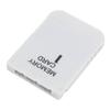 1MB Memory Card for Video Game Console Fast Read Write Speed Lightweight ABS Material