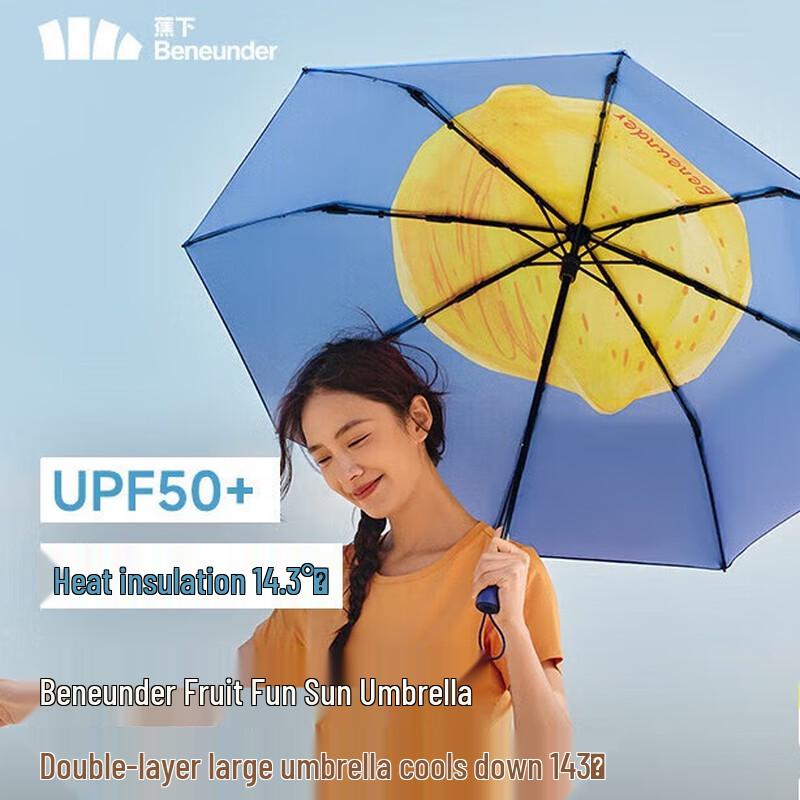 Beneunder Three-Fold UV Protection Sun Umbrella
