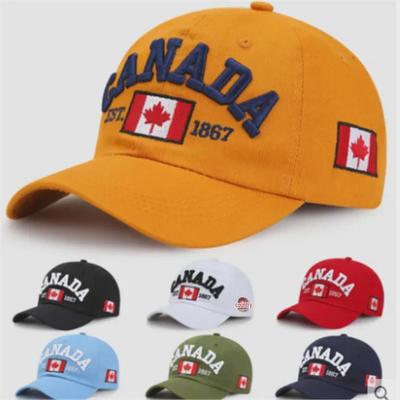 Kanada Baumwoll-Baseballkappe - Unisex All-Match Duckbill Hat