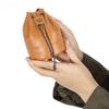 Small Wallet Mini Small Bag Drawstring Loose Change Storage Bag Wallet Genuine Leather Mini Coin Purse