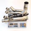 New Front Bend Exhaust Pipe for 2021-2025 MT09/FZ09 Motorcycles