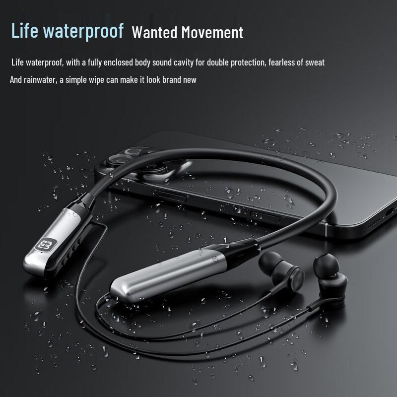 Newmine C59 Wireless ANC Neckband Earphones