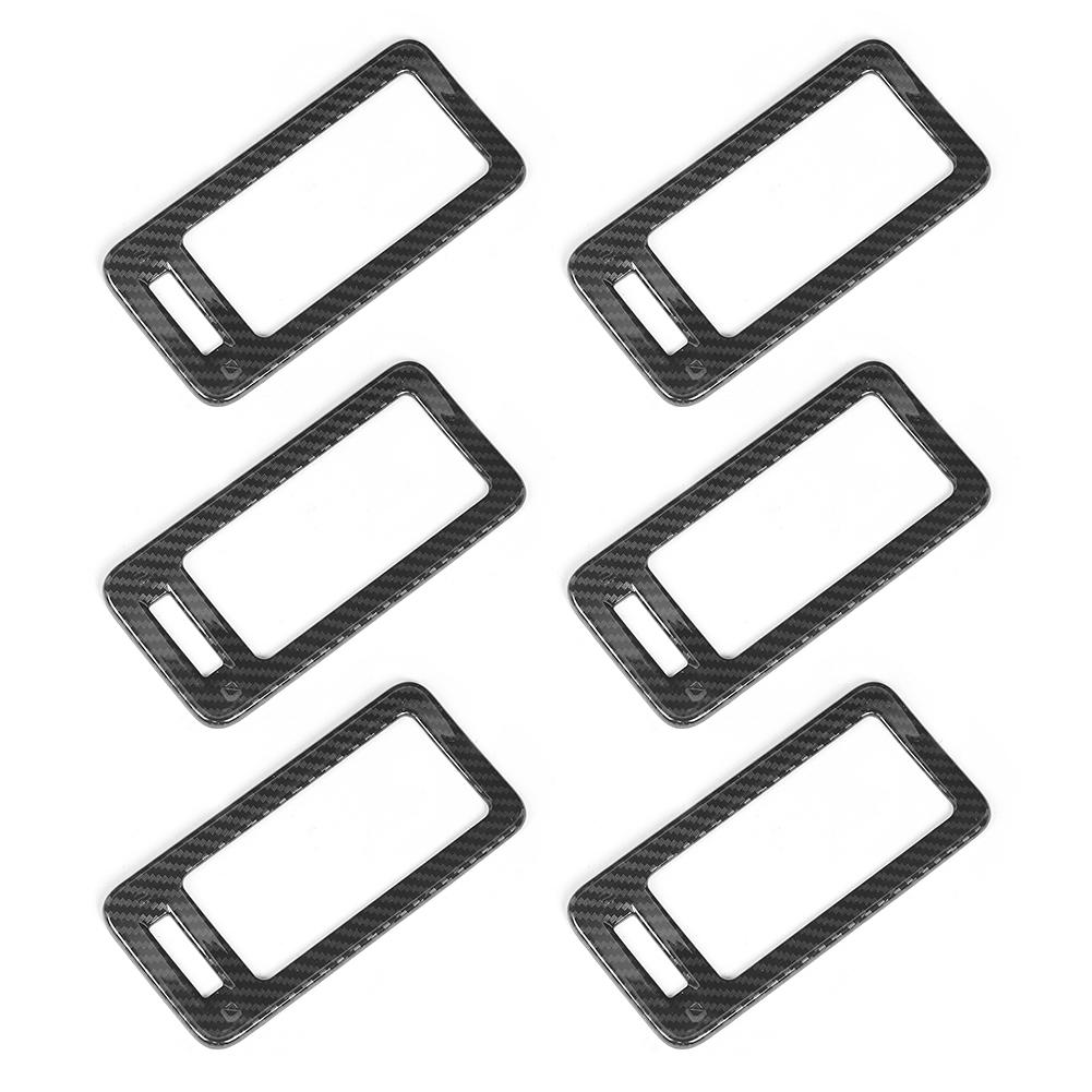 6pcs Rear Air Vent Trim Cover Fit for HYUNDAI GRAND STAREX (H1)2019