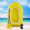 OLOMM Thickened Single Person Inflatable Fishing Boat Set