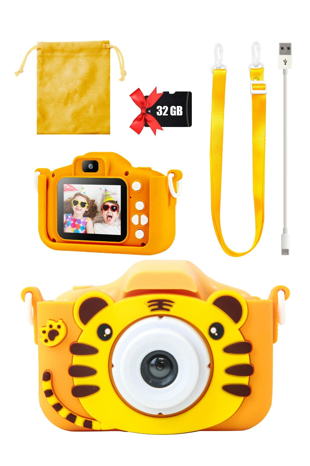 

Hobby Navi Детская игрушка 9 видов на выбор Поставляется с ремешком для камеры для видео 1080P HD Идеальный подарок для девочек и USB Оранжевая камера, Камера, от, Дети, оранжевый