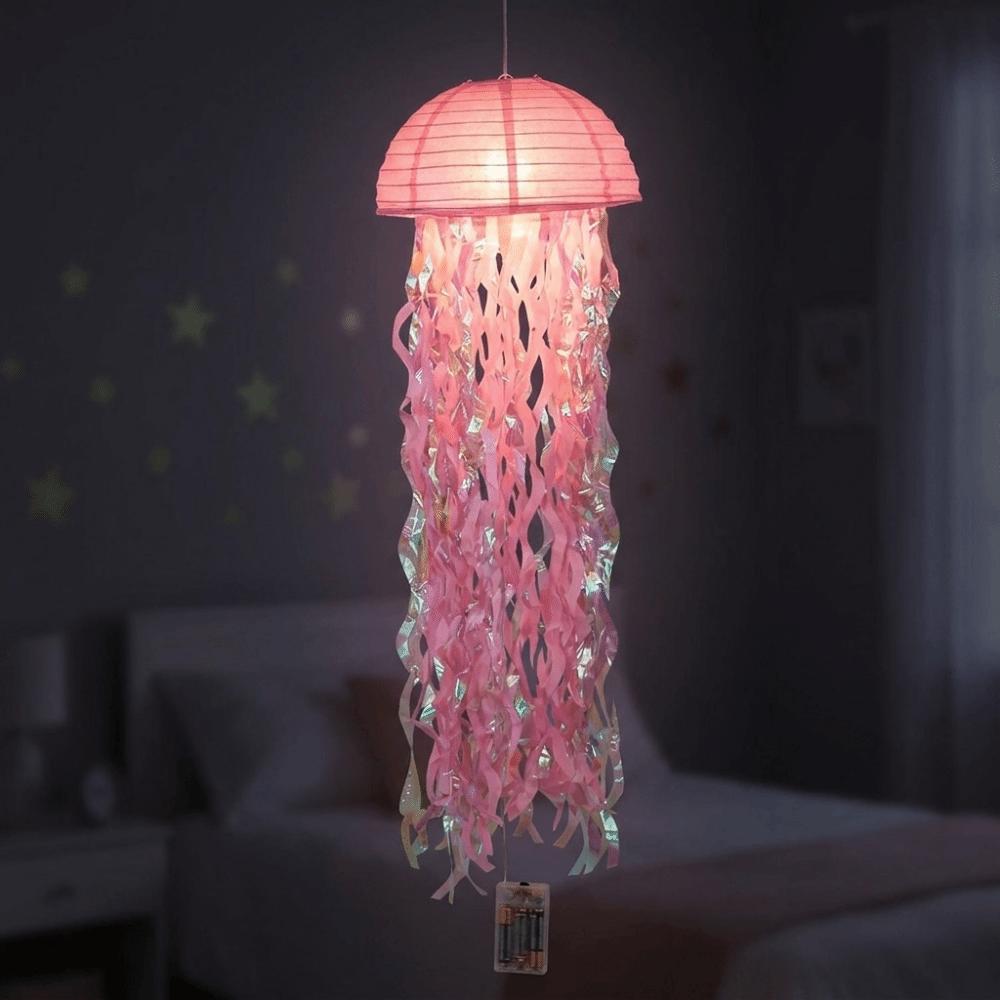 Tassel Design Paper Lanterns Ocean Theme Hanging Lamp Ball Jellyfish Lanterns  Lantern Festival