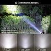 Mini USB Rechargeable LED Flashlight Super Bright Outdoor Waterproof Lighting Small White Flash Light Riding Camping Hunting