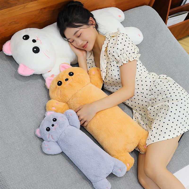 Plush Cat Animal Toy Leg Hugging Feature Children Comfort Doll Festival Gifts