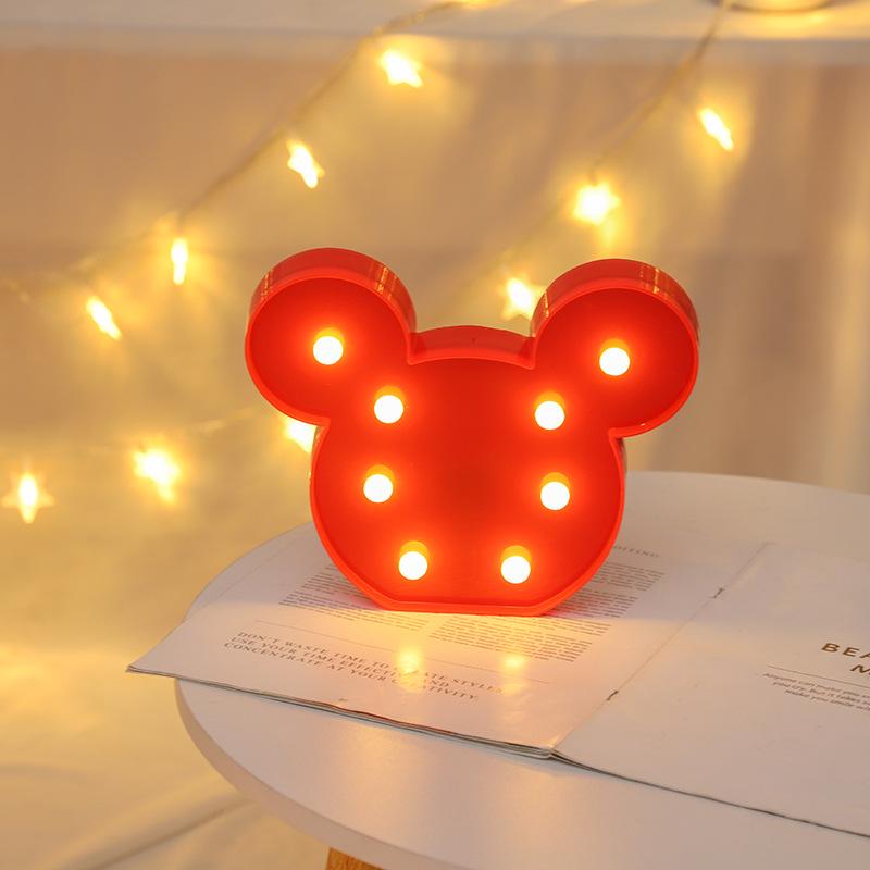 Swan, Cactus, Giraffe Shaped LED Night Light – Colorful Festival Decoration