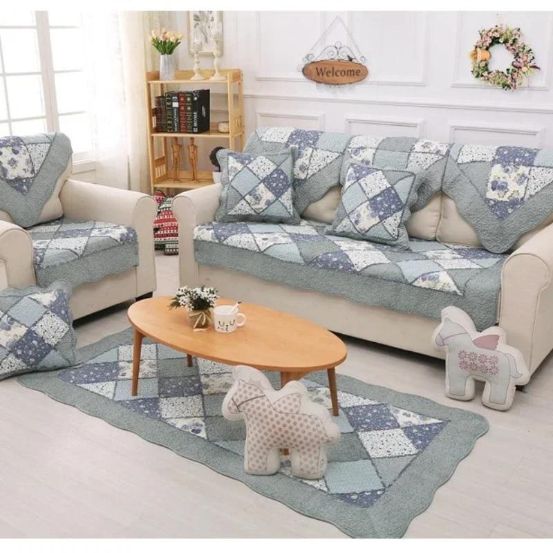 Čtyři roční období Univerzální polštář na pohovku Horký prodej Látka Jednoduchý Tatami polštář Nová protiskluzová látka Polštář na pohovku Ručník na pohovku