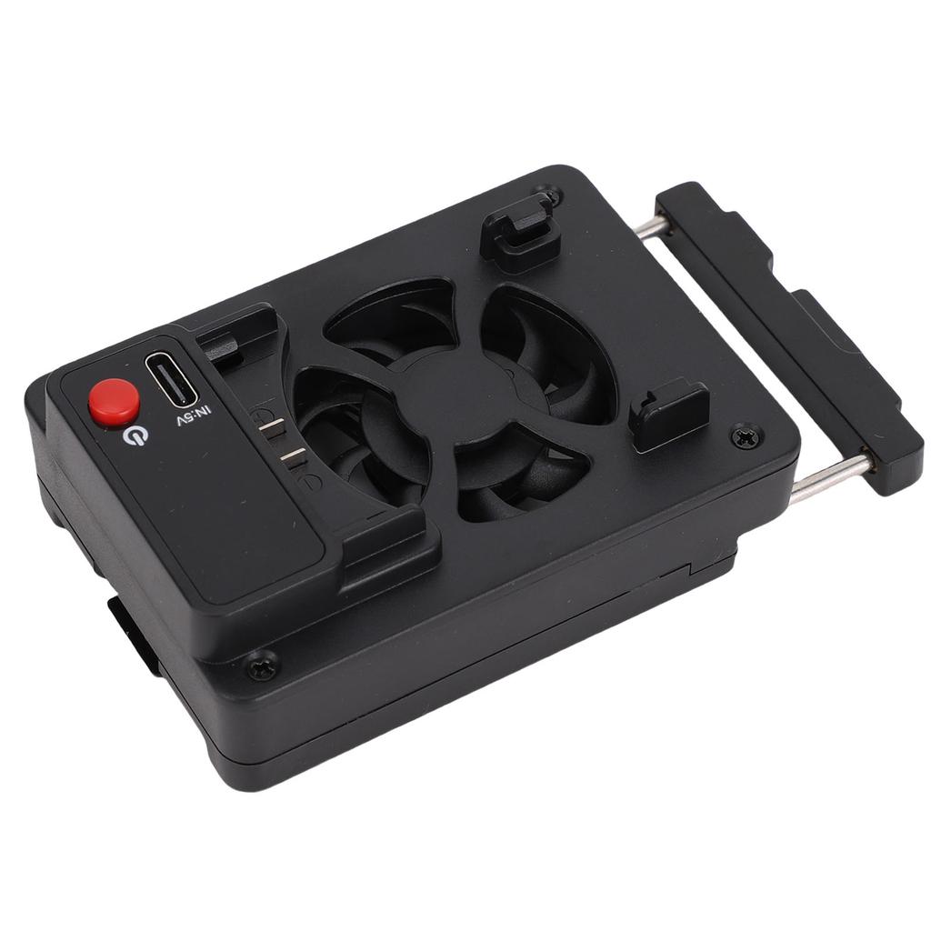 Cooling Fan Fit for A7S3 FX30 A7M4 Camera ABS Quiet Adjustable Camera External Cooling System for Video Recording Live