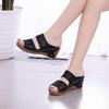 Summer Simple Comfortable Breathable Sandals with Hollowed Out Heels Fish Mouth Women's Versatile Casual Sandals