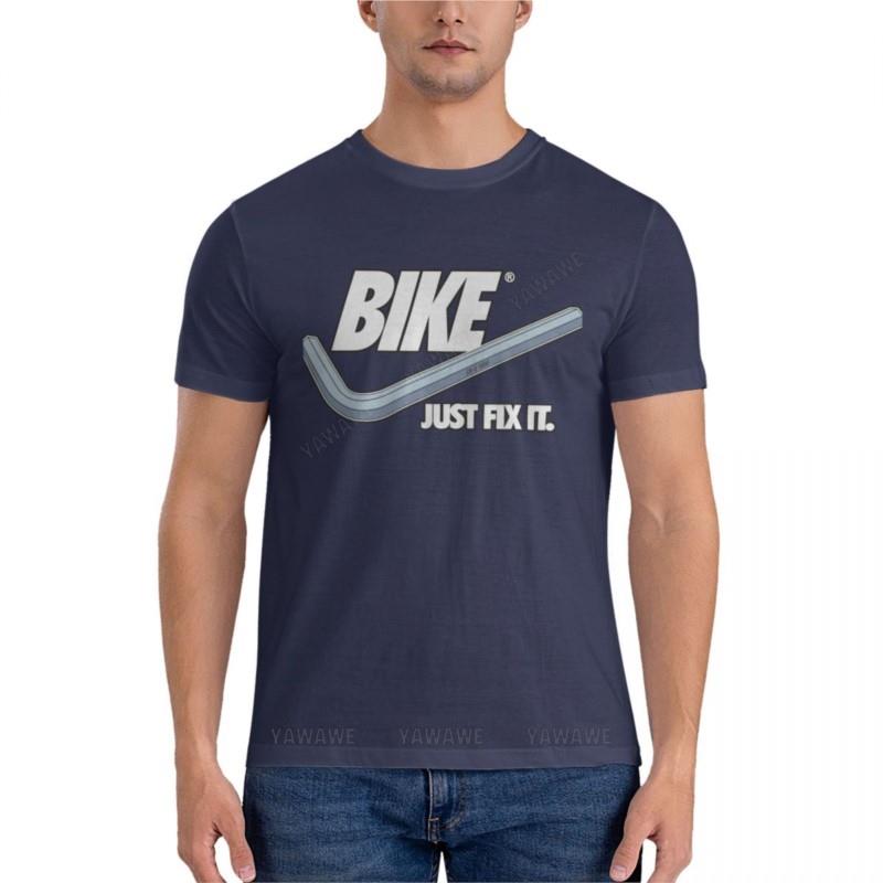 

BIKE - Just Fix It | Light Classic T-Shirt t shirt men funny t shirt hippie clothes black tshirt men summer tops 4XL