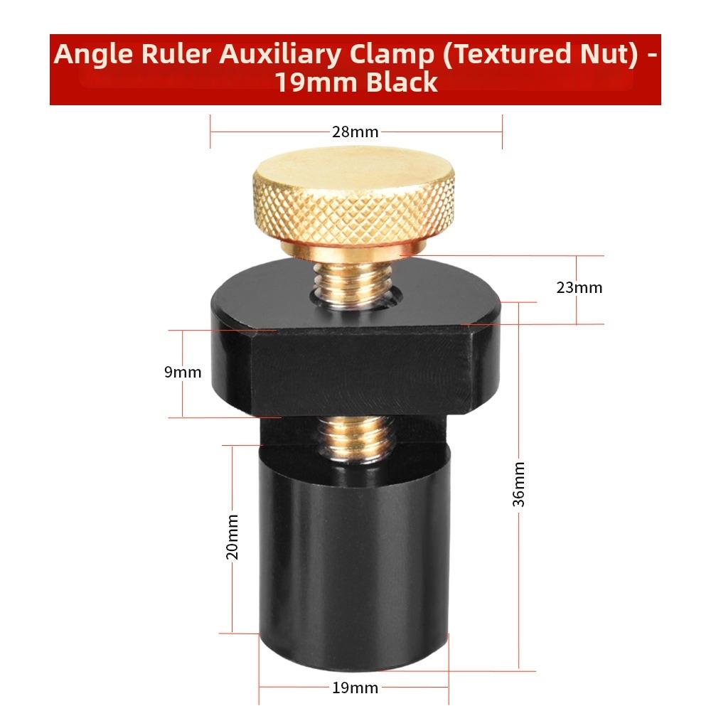 19/20mm Size Bench Stop Block Non-Slip Surface Tenon Positioner Block For MFT Workbench