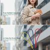 Mobile Phone Lanyard Short Wrist Rope Reinforced Color Matching Hand-Woven Pendant Female Male Accessories Anti-Loss Lanyard.