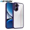 KEYSION Transparent Case for Xiaomi POCO X8 Pro Max Soft Silicone+PC HD Clear Simple Shockproof Phone Back Cover for POCO X8 Pro